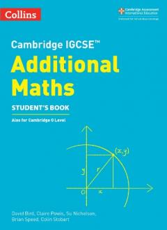 Coperta cărții Cambridge IGCSE (TM) Additional Maths Student's Book