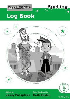Coperta cărții Read Write Inc. Spelling: Log Book 5-6 Pack of 5