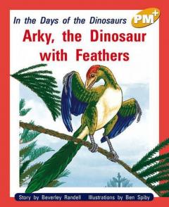 Coperta cărții Arky, the Dinosaur with Feathers