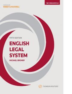 Coperta cărții English Legal System