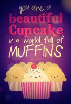 Magnet - You are a beautiful cupcake Legami