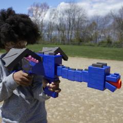 Blaster Nerf - Minecraft Ender Dragon