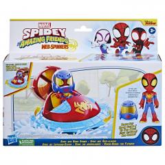 Set de joaca - Spidey And His Amazing Friends Web-Spinners - Spidey with Hover Spinner