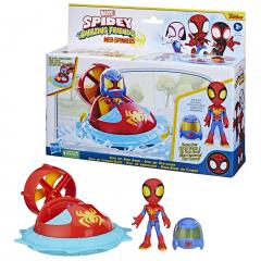 Set de joaca - Spidey And His Amazing Friends Web-Spinners - Spidey with Hover Spinner