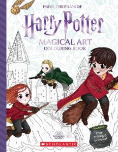 Coperta cărții Harry Potter: Magical Art Colouring Book