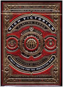 Carti de joc - High Victorian, Red