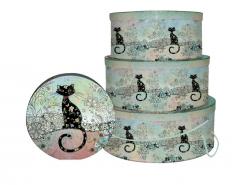 Cutie rotunda mare  - Cat