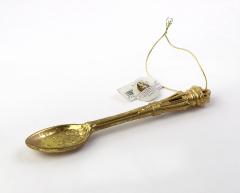 Decoratiune Craciun - Antique Spoon, gold 13cm