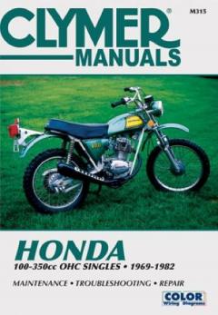 Honda Ohc Sngls 100-350cc 69-82