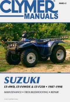 Clymer Suzuki Lt-4Wd, Lt-Wdx & Lt