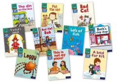 Coperta cărții Read Write Inc. Phonics Book Bag Books: Green Set 1 Storybooks Mixed Pack of 10