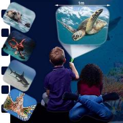 Jucarie educativa - Natural History Museum Sea Creatures Torch and Projector