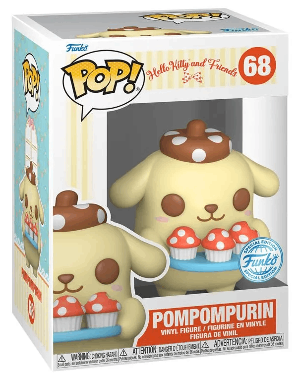 Figurina - Hello Kitty and Friends - Pompompurin with Tray - Funko