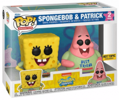 Set 2 figurine - Spongebob Squarepants - Spongebob and Patrick