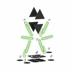 Set constructie magnetic 30 piese - Supermag Projects Glow