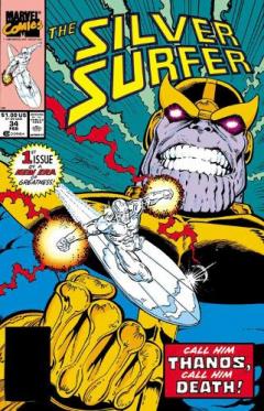 Coperta cărții Silver Surfer Epic Collection: The Return Of Thanos