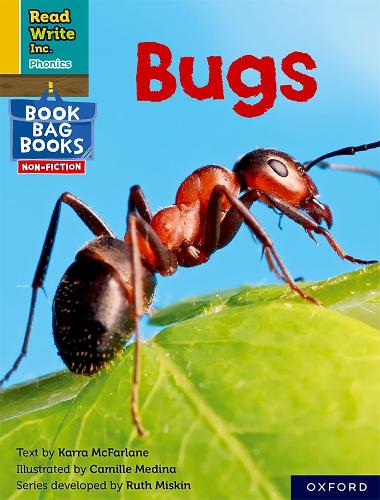 Read Write Inc. Phonics: Yellow Set 5 NF Book Bag Book 3 Bugs - Karra ...