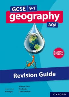 Coperta cărții GCSE 9-1 Geography AQA: Revision Guide Second Edition
