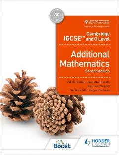 Coperta cărții Cambridge IGCSE and O Level Additional Mathematics Second edition