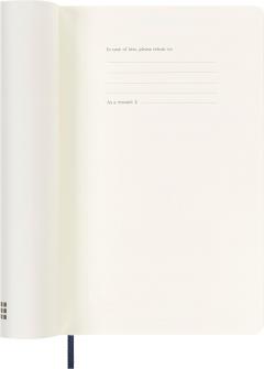 Agenda 2024 - 12-Month Daily - Large, Soft Cover - Sapphire Blue
