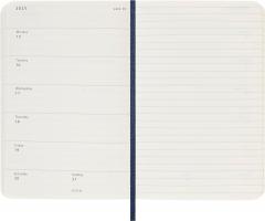 Agenda 2024 - 12-Month Weekly - Pocket, Soft Cover - Sapphire Blue