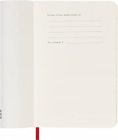 Agenda 2024 - 12-Month Weekly - Pocket, Soft Cover - Scarlet Red