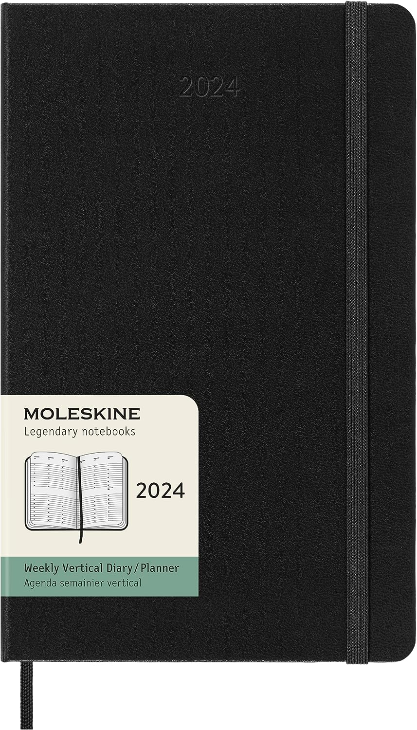 Moleskine weekly notebook 2024 deals large