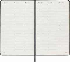 Agenda 2024 - 12-Month Weekly Vertical - Large, Hard Cover - Black