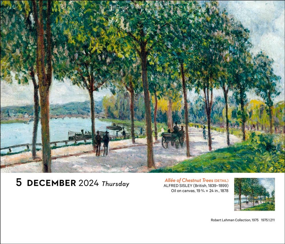 Calendar 2024 365 Days of Masterpieces Harry N. Abrams, Inc.