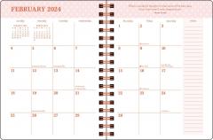 Calendar 2023-2024 - 17-Month Monthly/Weekly - Posh - Shroom Fantasy