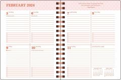 Calendar 2023-2024 - 17-Month Monthly/Weekly - Posh - Shroom Fantasy