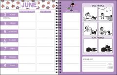 Calendar 2023-2024 - 16-Month Monthly/Weekly - Sarah's Scribbles - Get It Together!