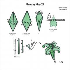 Calendar 2024 - Easy Origami