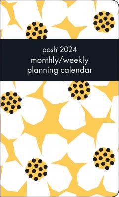 Calendar 2024 - 12-Month Monthly/Weekly - Daisy Daydream