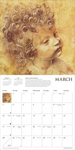 Calendar 2024 - Leonardo Da Vinci