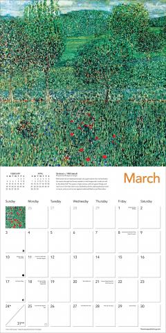 Calendar 2024 - Klimt Landscapes