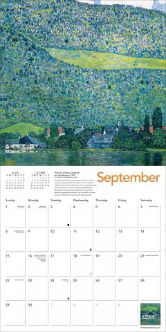 Calendar 2024 - Klimt Landscapes