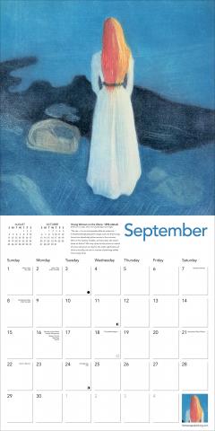 Calendar 2024 - Edvard Munch