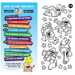 The Captain Underpants Super-Silly Sticker Studio