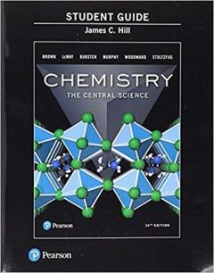 Coperta cărții Study Guide for Chemistry