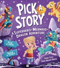 Coperta cărții SUPERHERO MERMAID DRAGON ADVENTURE