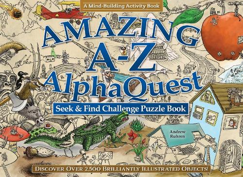 Amazing A-Z AlphaQuest Activity Book - Andrew Ruhren