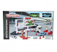 Set camion si 2 masinute Porsche - Majorette