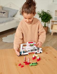 Set camion si 2 masinute Porsche - Majorette