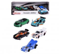 Set 5 masinute metalice Porsche - Majorette 