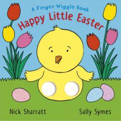 Coperta cărții Happy Little Easter: A Finger Wiggle Book
