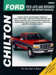 Coperta cărții CH Ford Pick Ups And Bronco 1980-96