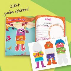 Giant Sticker Monster Fun