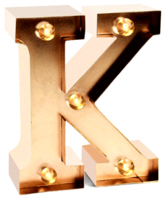 Lampa - Mini Letter - K