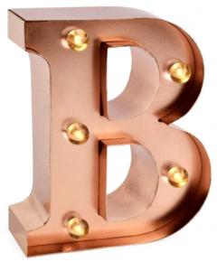 Lampa - Mini Letter - B